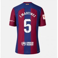 Barcelona Inigo Martinez #5 Domáci Ženy futbalový dres 2023-24 Krátky Rukáv